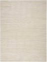 Bohemian/ModernWhite/Ivory Area Rug: Revival Andorra 180110: Ivory/Grey (Power-Loomed Area Rug)