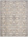 TraditionalCharcoal/Black Area Rug: Revival Anfari 180130: Charcoal/Multi (Power-Loomed Area Rug)