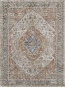 Traditional Orange/Rust Area Rug: Madison Avoca 1311048: Spice (Power-Loomed Area Rug)