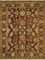 Traditional Brown Wool Area Rug: Regal Baltic Grove 182305: Brown (Hand-Knotted Area Rug)