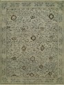 Transitional/Modern Beige/Tan Wool Area Rug: Regal Brazilian 182797: Beige/Green (Hand-Knotted Area Rug)