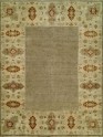 Transitional/Modern Grey/Silver Wool Area Rug: Regal Brazilian 182008: Grey/Sand (Hand-Knotted Area Rug)