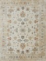 Traditional Ivory/White Wool Area Rug: Regal Blue Mountains 182773: Ivory (Power-Loomed Area Rug)