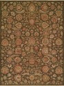 Transitional Green Wool Area Rug: Regal Cyprus Point 183028: Green (Handmade Area Rug)