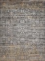 Transitional Black Wool Area Rug: Silk Road Clarity 19341 (Hand-Knotted Area Rug)