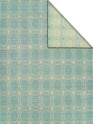Transitional/Modern Blue/Navy Wool Area Rug: Regal Envy 185619: Baby Blue/Ivory (Handmade Area Rug)