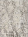 Contemporary Ivory Wool Area Rug: Silk Road Global 19720 (Hand-Knotted Area Rug)