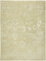 Traditional/Transitional Yellow/Gold Wool Area Rug: Regal Gnomeo 187341: Alabaster (Hand-Knotted Area Rug)