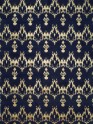 Transitional Blue/Navy Wool Area Rug: Regal Grandeur 187876: Blue (Handmade Area Rug)