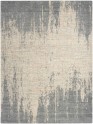 Modern/TransitionalGrey/Silver Wool Area Rug: Revival Hayfork 180830: Slate/Beige (Hand-Knotted Area Rug)