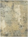Transitional/Modern Grey/Silver Wool Area Rug: Regal Issaquah Treasures 189062: Granite/Sands (Hand-Knotted Area Rug)