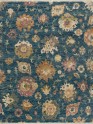 Traditional/Transitional Blue Wool Area Rug: Silk Road Inari 19191100 (Hand-Knotted Area Rug)