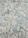 Modern Blue/Navy Area Rug: Regal Jnana 1810380: Soft Blues/Greys (Hand-Knotted Area Rug)