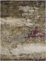 Modern Charcoal/Black Area Rug: Regal Jnana 1810470: Black/Gold (Hand-Knotted Area Rug)