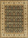 Traditional Charcoal/Black Wool Area Rug: Mafi Signature Khanna KH-1096 (Hand-Knotted Area Rug)