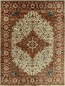 Traditional Beige/Tan Wool Area Rug: Mafi Signature Khanna KH-1204 (Hand-Knotted Area Rug)