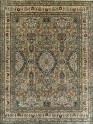 Traditional Green Wool Area Rug: Mafi Signature Khanna KH-1316 (Hand-Knotted Area Rug)