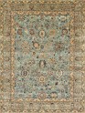 Traditional Blue/Navy Wool Area Rug: Mafi Signature Khanna KH-1339 (Hand-Knotted Area Rug)