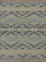 Bohemian Beige/Tan Wool Area Rug: Mafi Signature Bohemian KILIM-1 (Flat-Woven Area Rug)