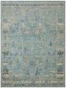 Traditional Blue/Navy Wool Area Rug: Regal Klamath Terrace 1811063: Blue (Hand-Knotted Area Rug)