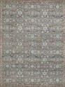 Traditional/Transitional Grey/Silver Wool Area Rug: Mafi Signature Legacy LEG-106 (Hand-Knotted Area Rug)