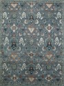 Traditional Black/Charcoal Wool Area Rug: Mafi Signature Legacy LEG-120 (Hand-Knotted Area Rug)