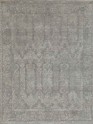 Transitional/Traditional Grey/Silver Wool Area Rug: Mafi Signature Modi LUX-636 (Hand-Knotted Area Rug)