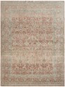 Traditional Orange/Rust Wool Area Rug: Regal Lake Roosevelt 1812028: Rust (Hand-Knotted Area Rug)