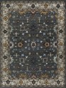 Traditional Grey/Silver Wool Area Rug: Mafi Signature Mashad MASHAD-09 (Hand-Knotted Area Rug)