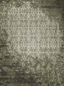 Transitional Grey/Silver Wool Area Rug: Regal Mano Destra 1813163: Grey/Ivory (Hand-Tufted Area Rug)