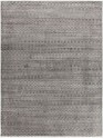 Transitional/Modern Grey/Silver Wool Area Rug: West Lake Melody 23130026: Grey (Handmade Area Rug)