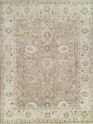 Traditional Grey/Silver Wool Area Rug: Regal Mosaic Garden 1813571: Vintage Grey/Beige (Hand-Knotted Area Rug)