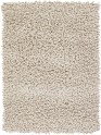 Modern/Shag White/Ivory Wool Area Rug: West Lake Monika 23130040: Ivory (Handmade Area Rug)