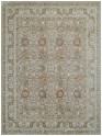 Traditional Beige/Tan Area Rug: Regal Maison Quartz 1813369: Taupe/Sage (Power-Loomed Area Rug)