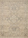 Traditional/Bohemian Beige/Tan Wool Area Rug: Allure McKinley 11310 (Hand-Knotted Area Rug)