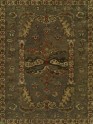 Transitional Grey/Silver Wool Area Rug: Regal Near Mosaic 1814660: Grey (Hand-Tufted Area Rug)