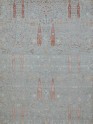 Traditional/Transitional Grey/Silver Wool Area Rug: Mafi Signature Gelato NM-7889 (Hand-Knotted Area Rug)