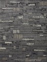 Traditional/Bohemian Charcoal/Black Wool Area Rug: Allure Natural Ombre 11440 (Hand-Knotted Area Rug)