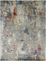 Regal | Onyx | 1815061: Greys/Multi area rug Modern Grey/Silver Wool Area Rug: Regal Onyx 1815061: Greys/Multi (Hand-Knotted Area Rug)