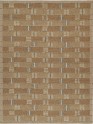 Modern/Bohemian Brown Wool Area Rug: Oslo Ros Havn Rose Harbor 151808: Brown/Grey (Hand-Knotted Area Rug)