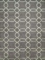 Modern Grey/Silver Wool Area Rug: Regal Paris France 1816053: Grey (Handmade Area Rug)