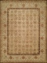 Traditional Beige/Tan Wool Area Rug: Regal Reflection 1818468: Beige (Hand-Knotted Area Rug)
