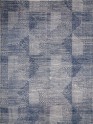Modern/Transitional Blue/Navy Wool Area Rug: Jakarta Riley 101802 (Hand-Knotted Area Rug)