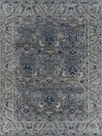 Traditional Black/Charcoal Wool Area Rug: Mafi Signature Saga SG-1004 (Hand-Knotted Area Rug)