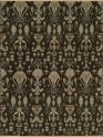 Transitional/Bohemian Brown Wool Area Rug: Regal Sri Lanka 1819842: Brown (Handmade Area Rug)