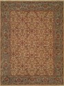 Traditional Beige/Tan Wool Area Rug: Regal Sierra Nevada 1819448: Beige/Light Blue (Hand-Knotted Area Rug)