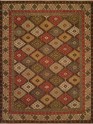 Traditional/Bohemian Multi Wool Area Rug: Regal Sudan 1819132: Multi (Handmade Area Rug)