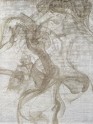 Contemporary Brown Wool Area Rug: Modern Masters Art Nouveau Sombra 13190: Bronze (Hand-Knotted Area Rug)