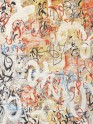 Contemporary Orange/Rust Wool Area Rug: Modern Masters Graffiti Street Art 13190: Rust (Hand-Knotted Area Rug)