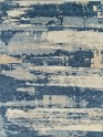 Transitional/Modern Blue/Navy Wool Area Rug: Mafi Signature Tribal Nuvo TB-5094 (Hand-Knotted Area Rug)